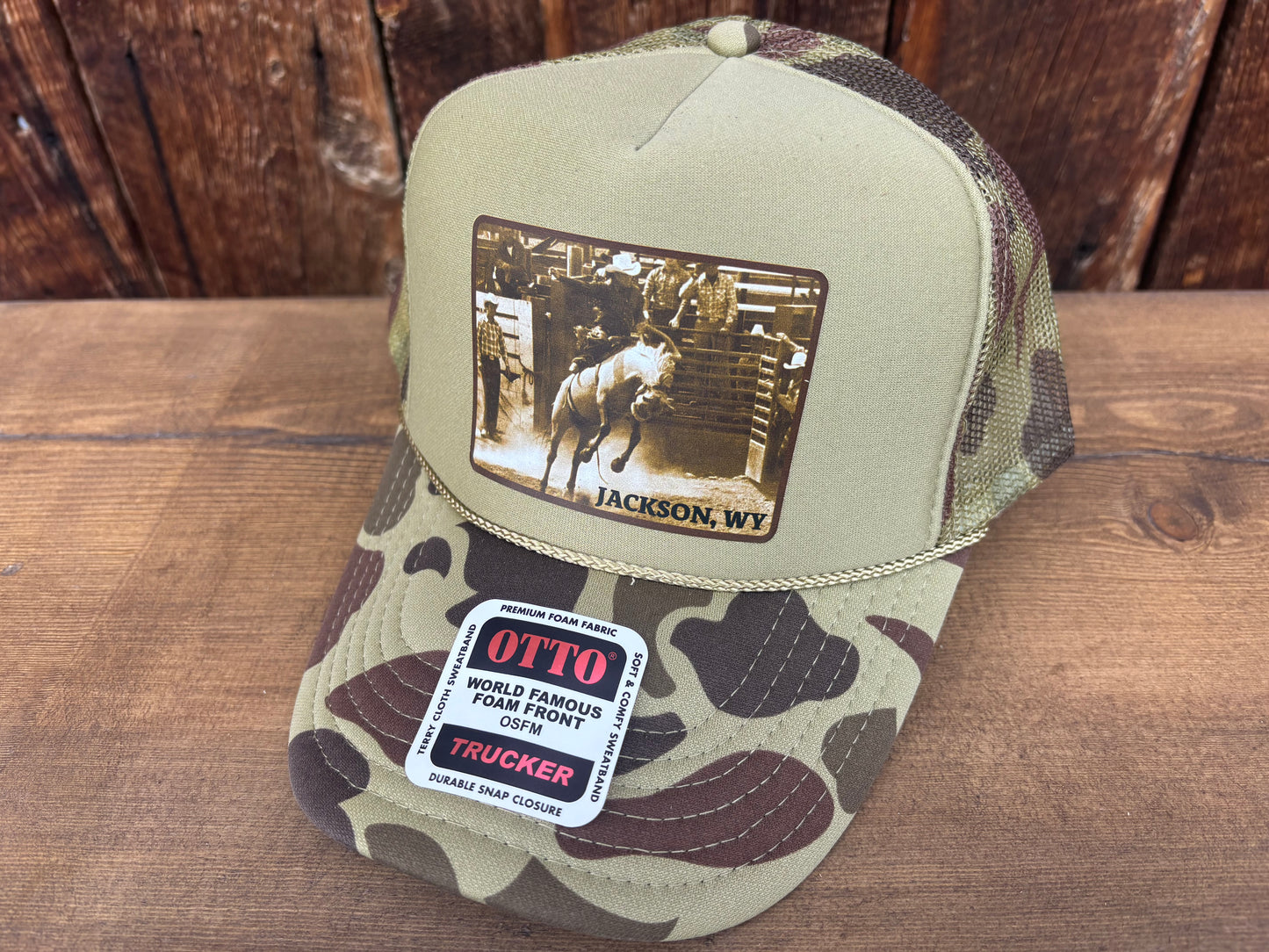 Saddle Bronc Trucker