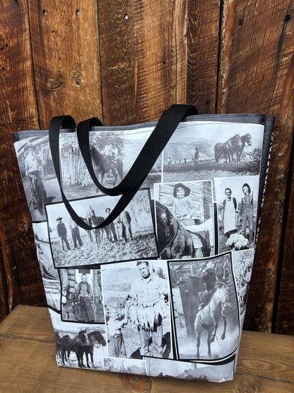 Settler's Goods canvas tote bag, alternate view
