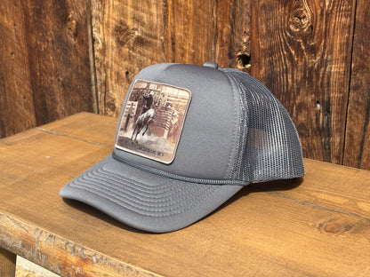 Saddle Bronc Trucker hat, alternate view