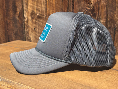 Jackson trucker hat, alternate view